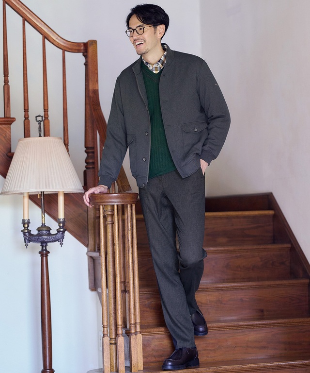 ピケ素材 アジャスター パンツ