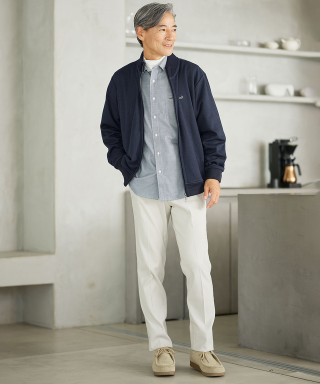 ピケ素材 アジャスター パンツ