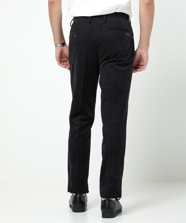 裏起毛 テーパード パンツ