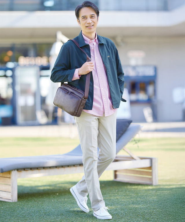 ドビー ストレッチ パンツ