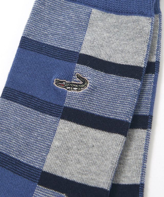 ブロック切り替え グラデーション ソックス