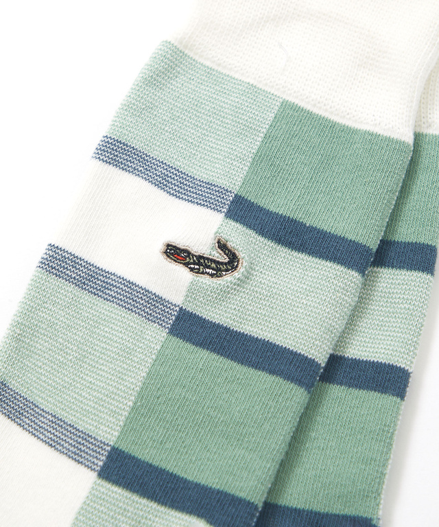 ブロック切り替え グラデーション ソックス