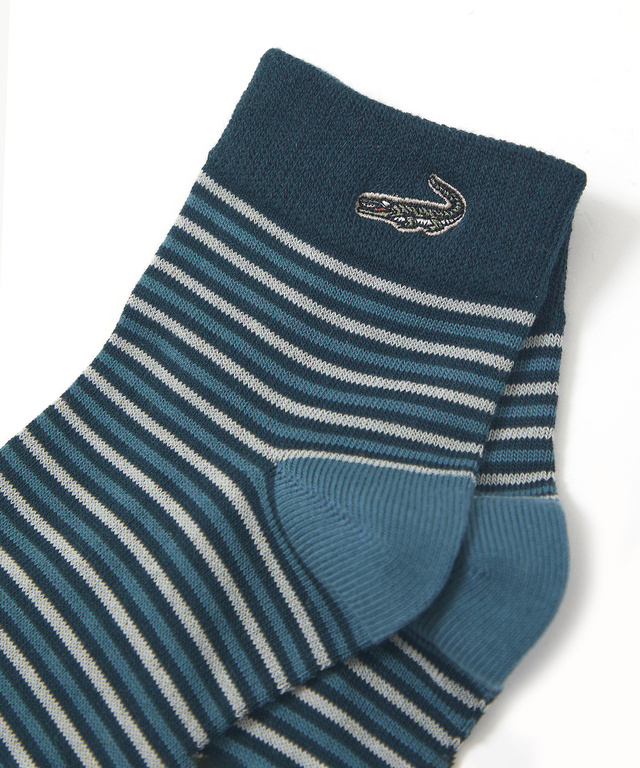 グラデーションボーダー ショート丈 ソックス