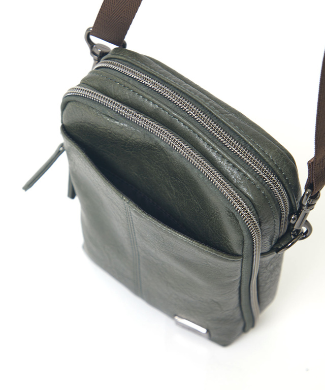 合成皮革 ミニショルダー バッグ