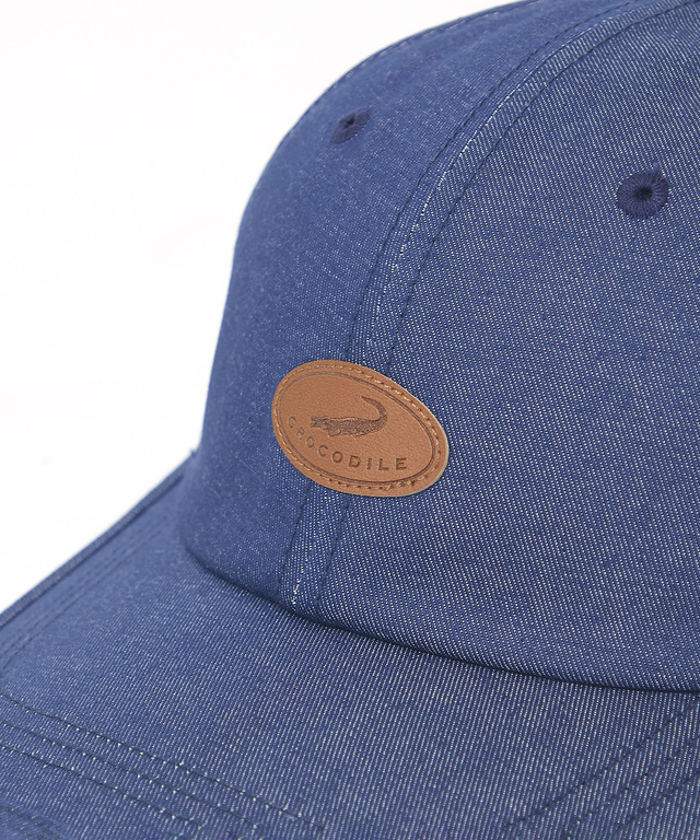 デニム ロゴワッペン キャップ【UV加工】