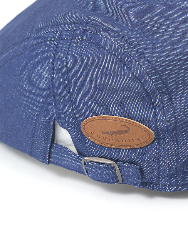 デニム ロゴワッペン ハンチング【UV加工】