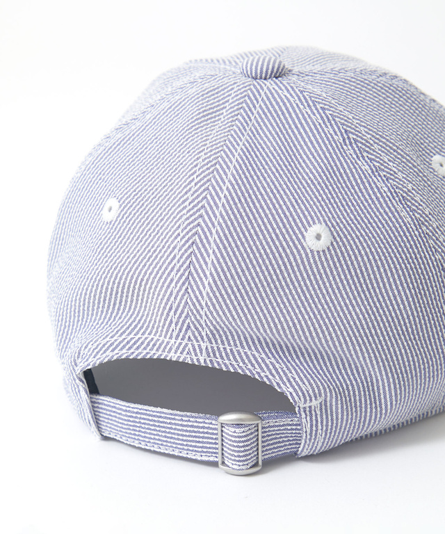 シアサッカー ロゴ刺繍 キャップ【UV加工】