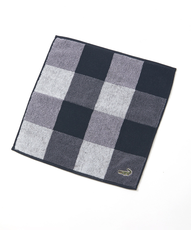 ブロックチェック ハンカチ