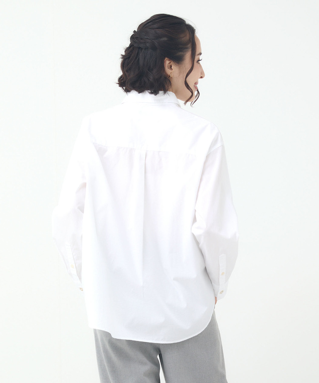 オーバーシルエット デザイン ブラウス