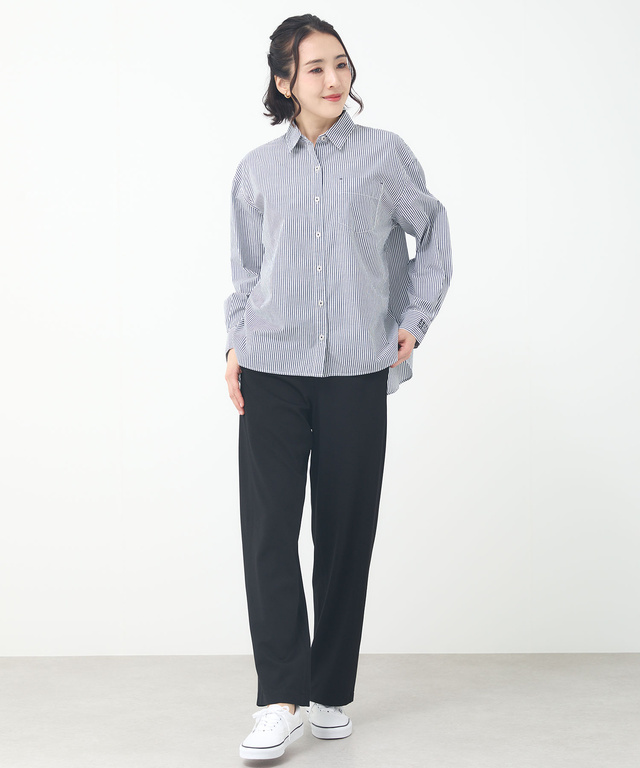 オーバーシルエット デザイン ブラウス