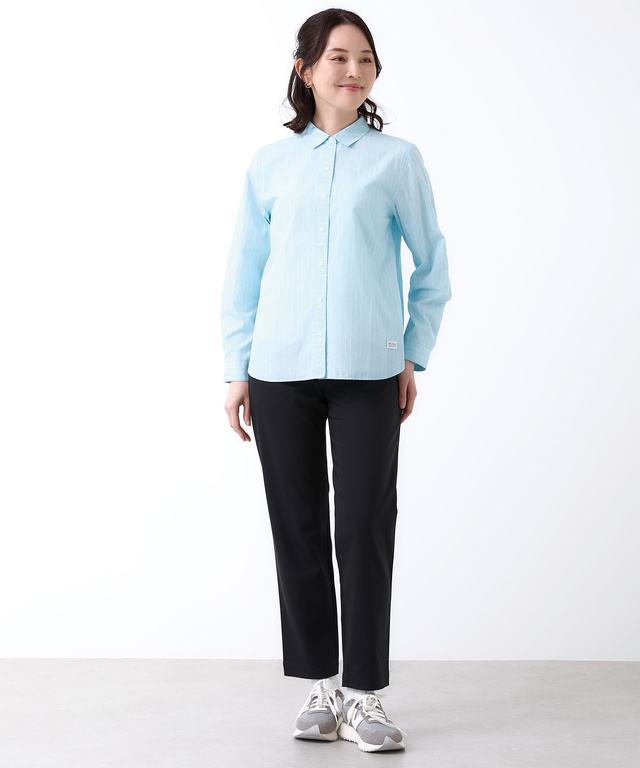 ワニ ドビー ジャカード ブラウス