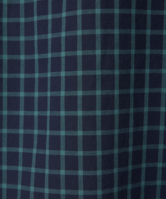 コットン デザイン 七分袖 ブラウス