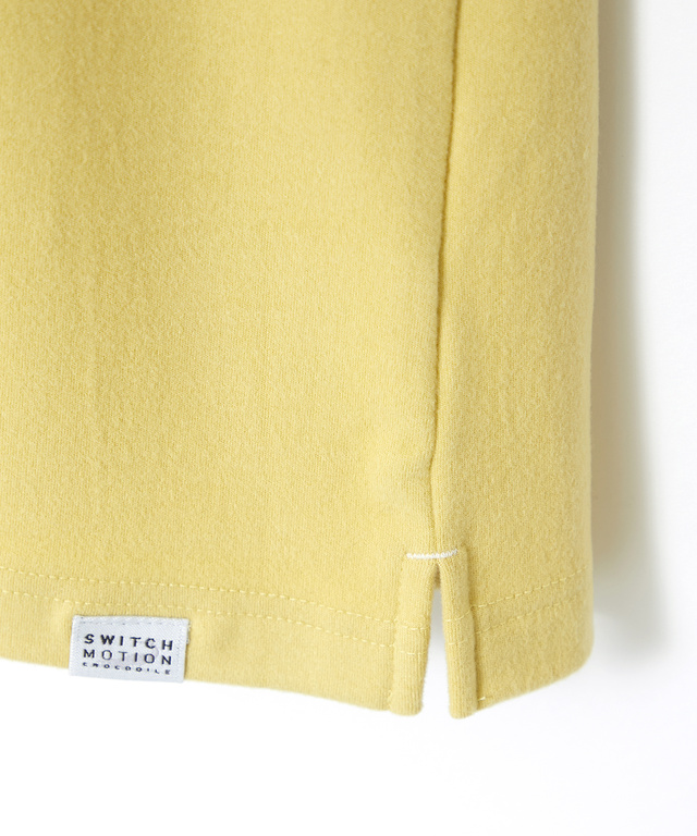 スムース ハイネック カットソー