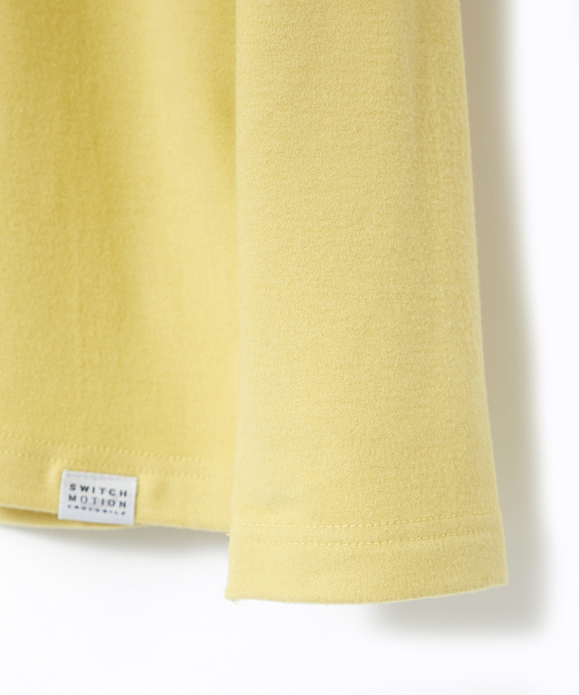 スムース ハイネック カットソー