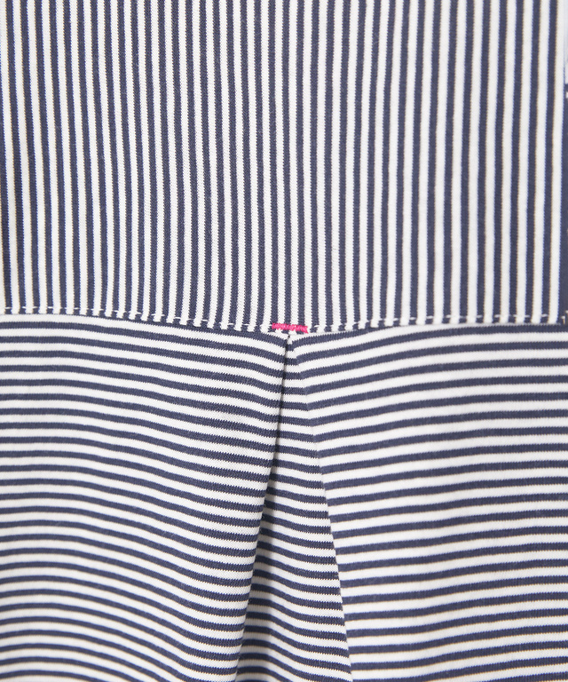 スノーコットン バンドカラー 七分袖Tシャツ【接触冷感】