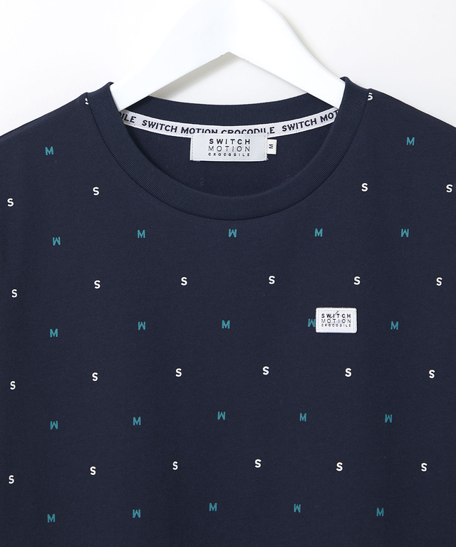 モチーフロゴ プリントTシャツ【吸汗速乾】