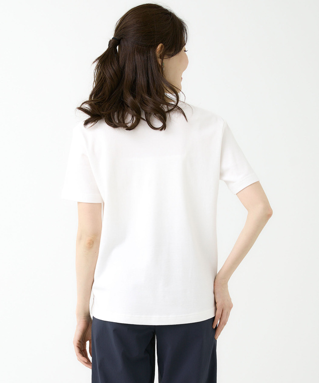 スムース ロゴ プリントTシャツ【接触冷感】