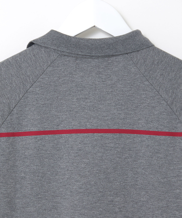 ハイネック ボーダー カットソー