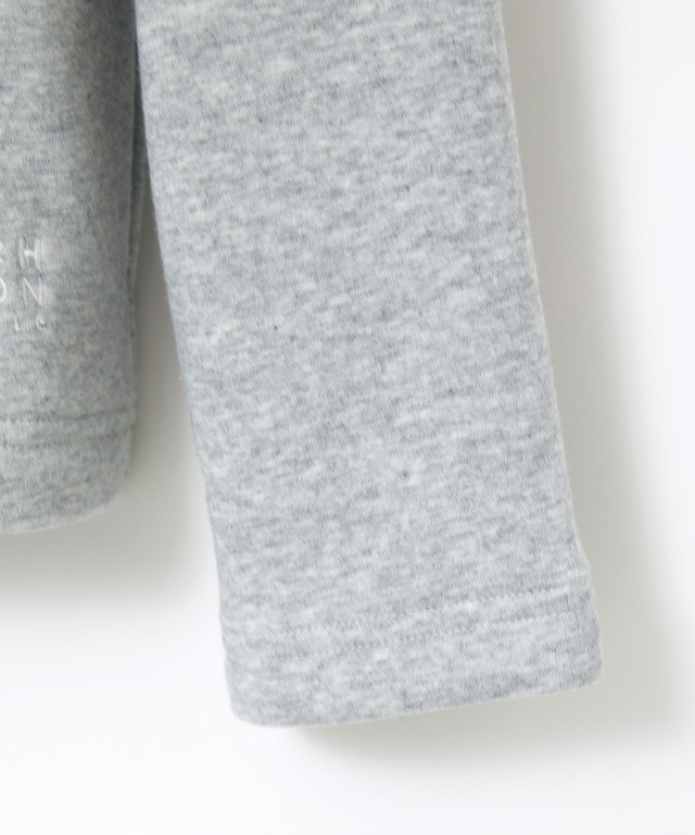 裏起毛 スナップボタン カーディガン