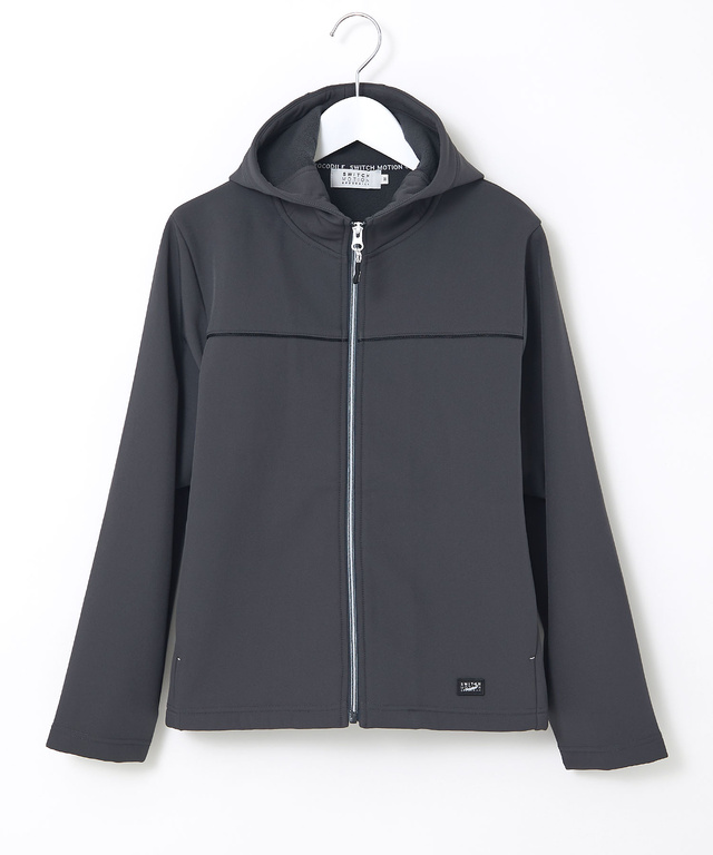 ジャージ素材 フルジップ パーカー