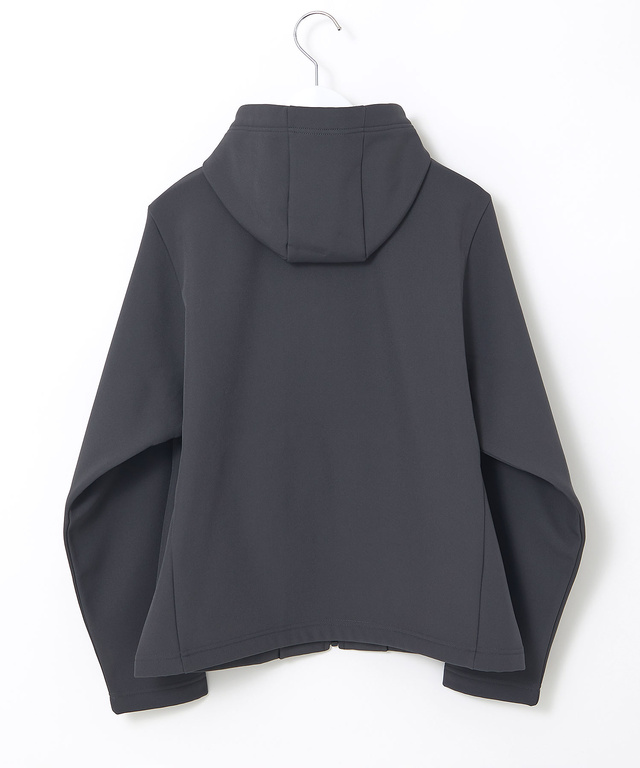 ジャージ素材 フルジップ パーカー