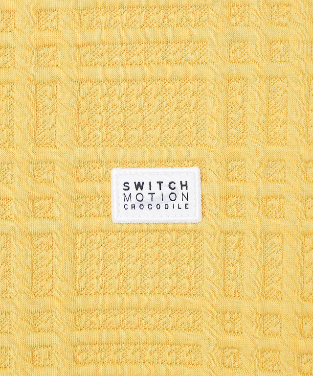 ブリスター チェック柄 トレーナー