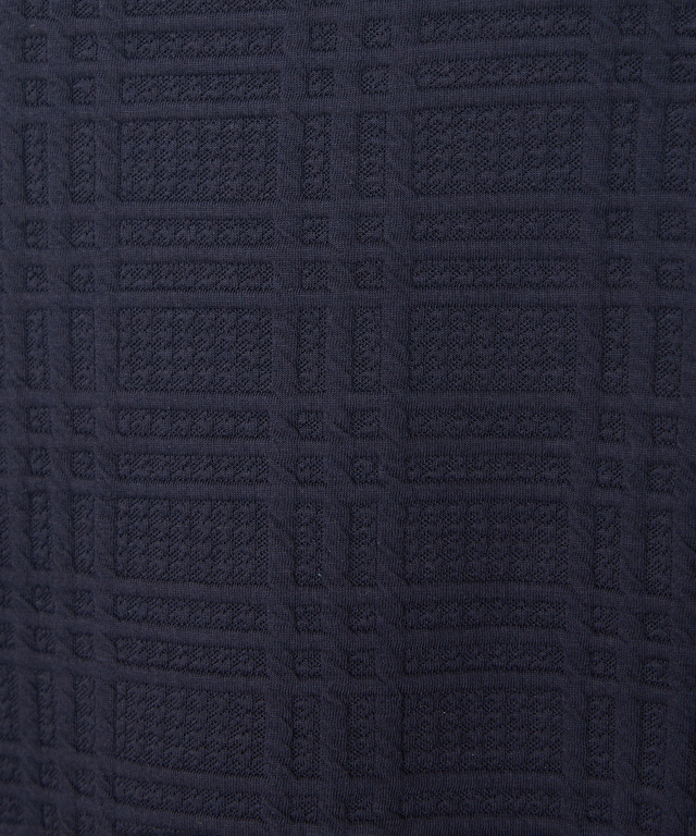 ブリスター チェック柄 トレーナー