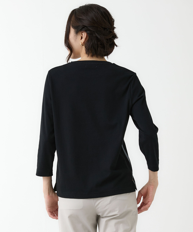 サークルロゴ クルーネック カットソー