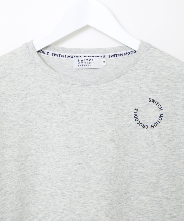 サークルロゴ クルーネック カットソー