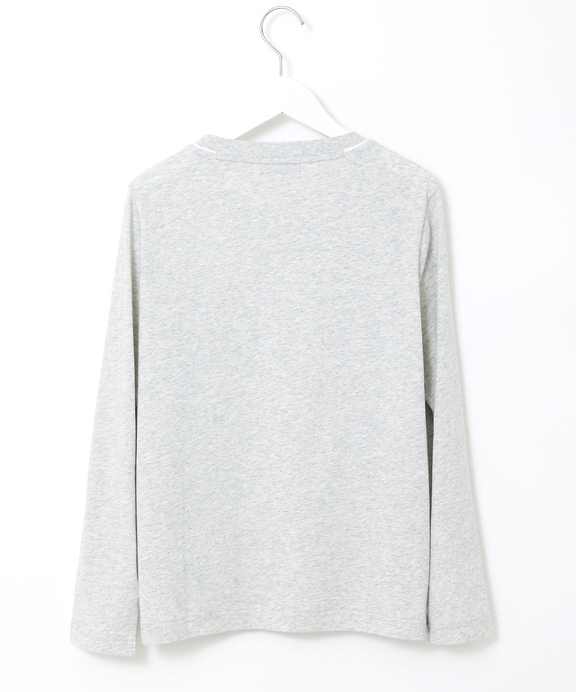 プレート 天竺 ポケットデザイン カットソー