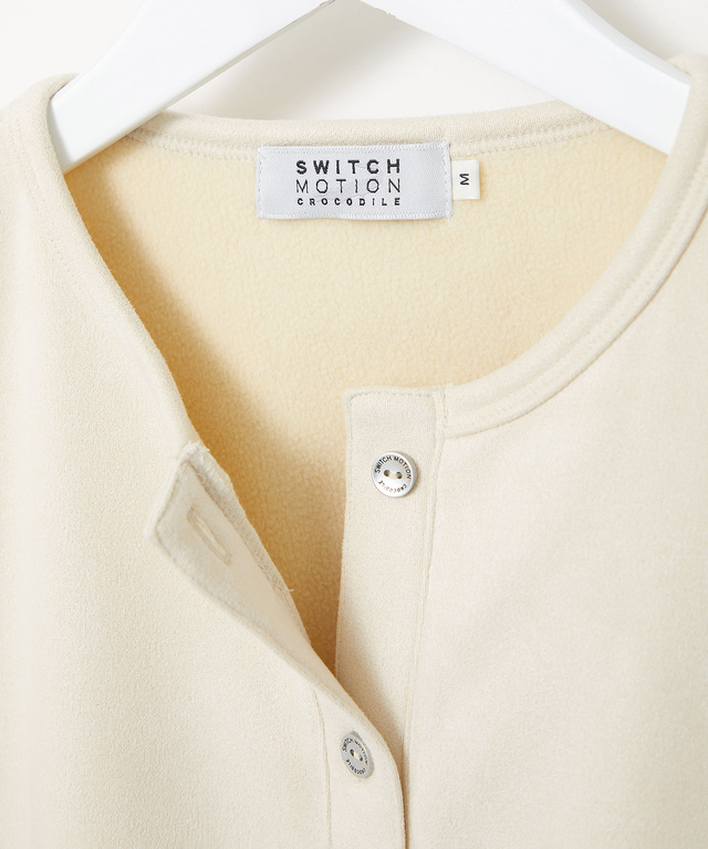 微起毛 カット カーディガン