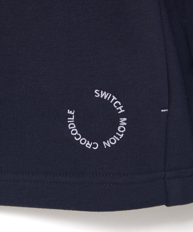 微起毛 裏毛 スナップボタン パーカー