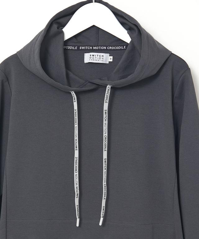 ストレッチポンチ プルオーバーパーカー