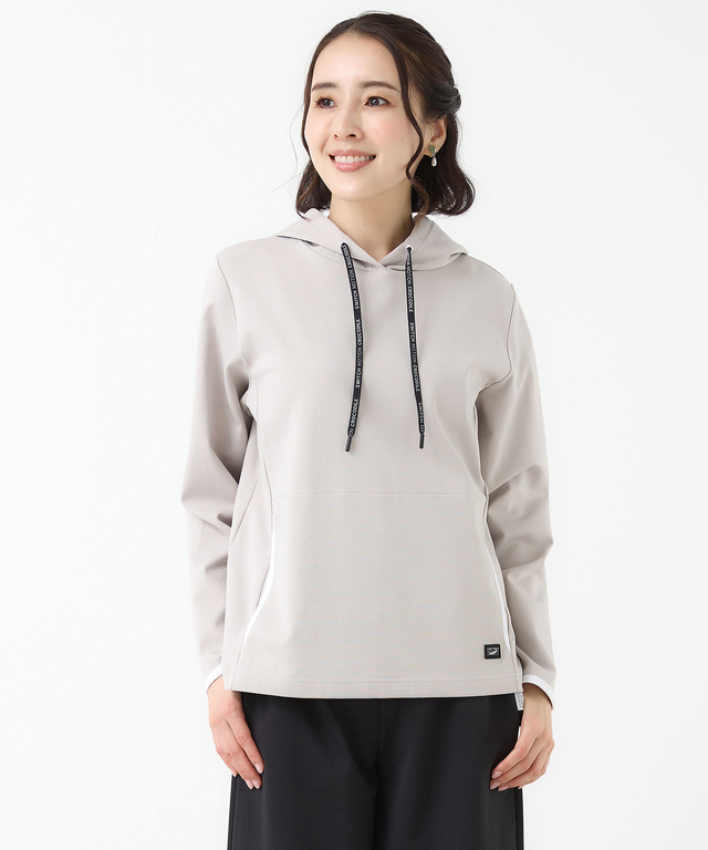 ストレッチポンチ プルオーバーパーカー