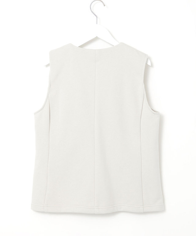 裏毛 微起毛 カットベスト