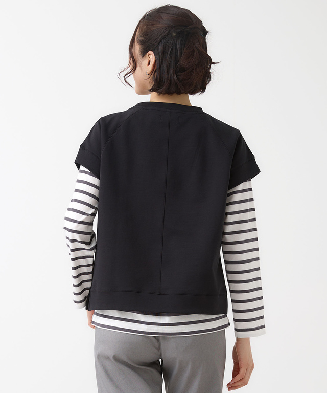 ストレッチポンチ プルオーバー ベスト