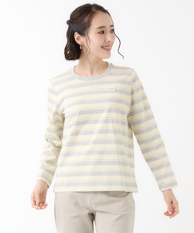 天竺 ボーダー Tシャツ