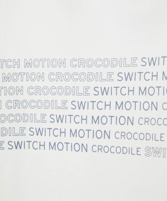 裏毛 ロゴプリント クルーネック カットソー