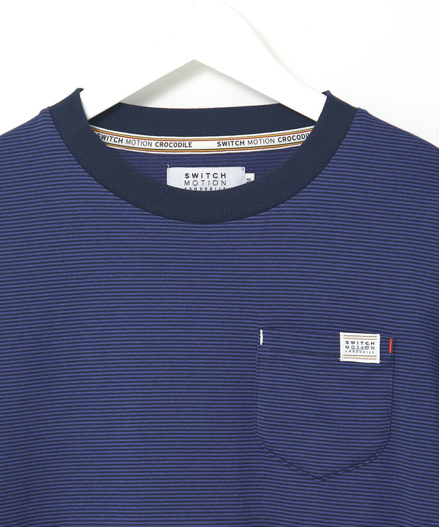 天竺 ポケット カットソー【ウガンダ オーガニック コットン】