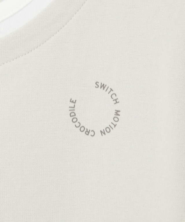 ストレッチポンチ レイヤード風 カットソー