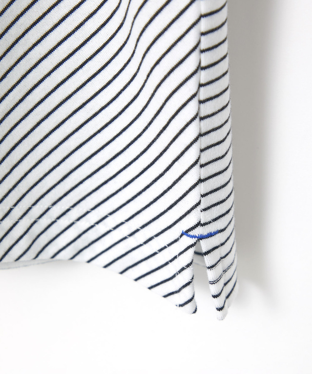 天竺 バイヤスボーダー 長袖Tシャツ