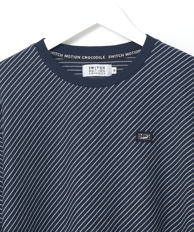 天竺 バイヤスボーダー 長袖Tシャツ