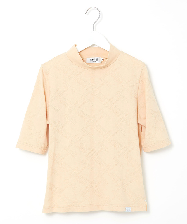 バイヤス ロゴ ジャカード カットソー