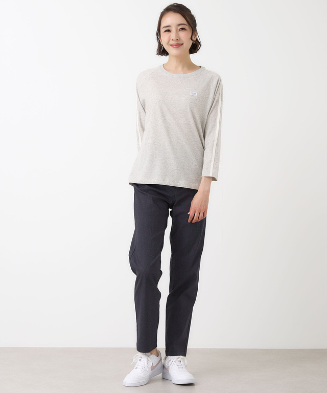 プレーティング天竺 テープライン Tシャツ【吸汗速乾】