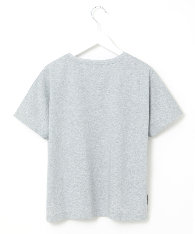 プレーティング天竺 ドルマンスリーブ Tシャツ【接触冷感】