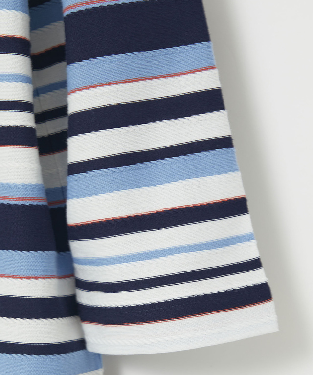 ロープ ジャカード ボーダー カットソー