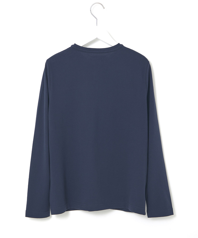 スノーコットン クルーネック カーディガン【接触冷感】