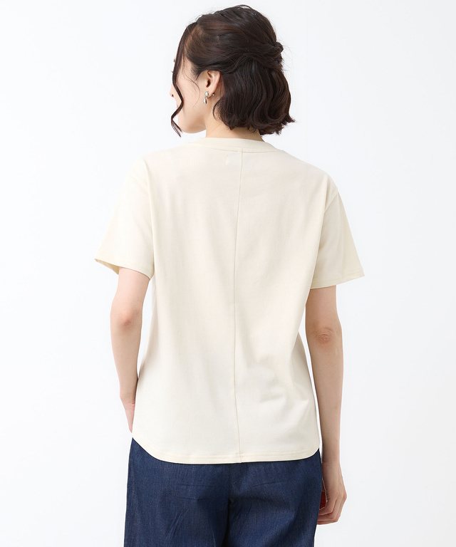 プレーティング天竺 切り替えデザイン Tシャツ【吸汗速乾】