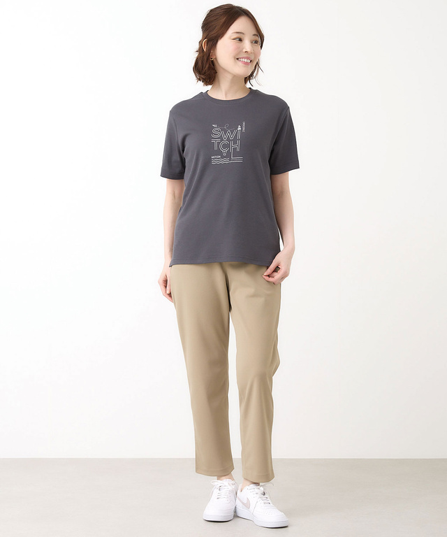 スムース マリンモチーフ プリント Tシャツ