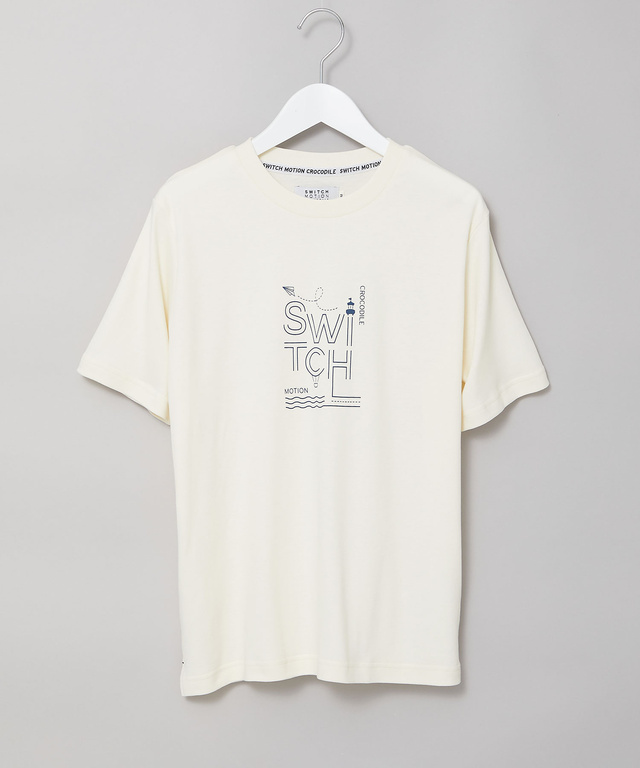 スムース マリンモチーフ プリント Tシャツ